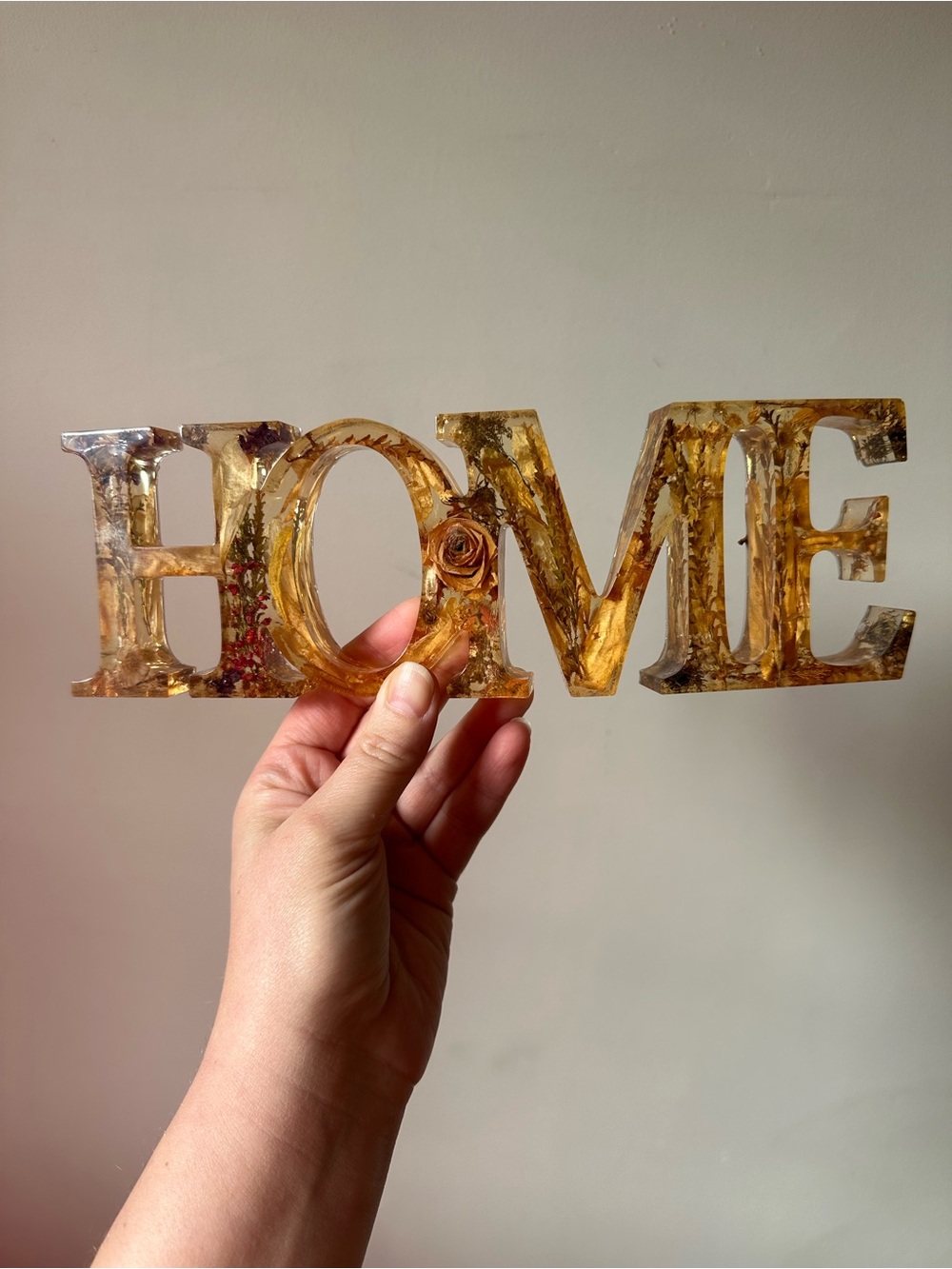 ✨5/$25 Dried Floral Resin HOME Decor - Picture 1 of 5